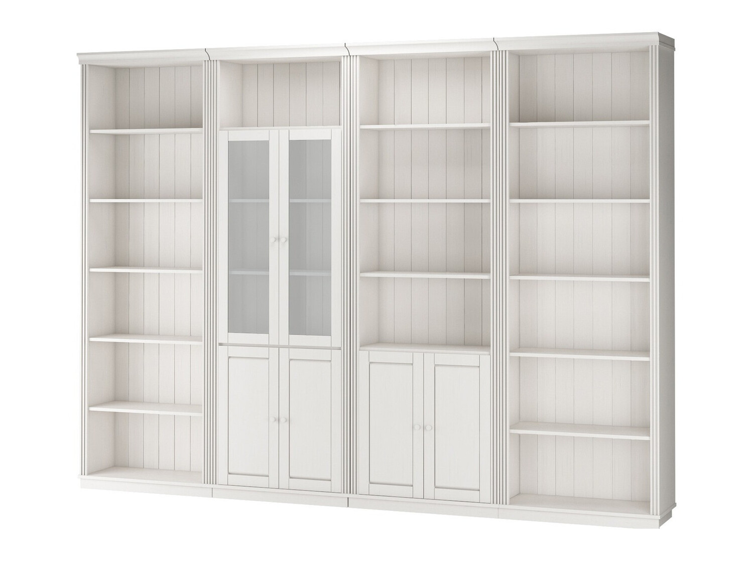 Комплект етажерки Saltoro 112 (Бял)