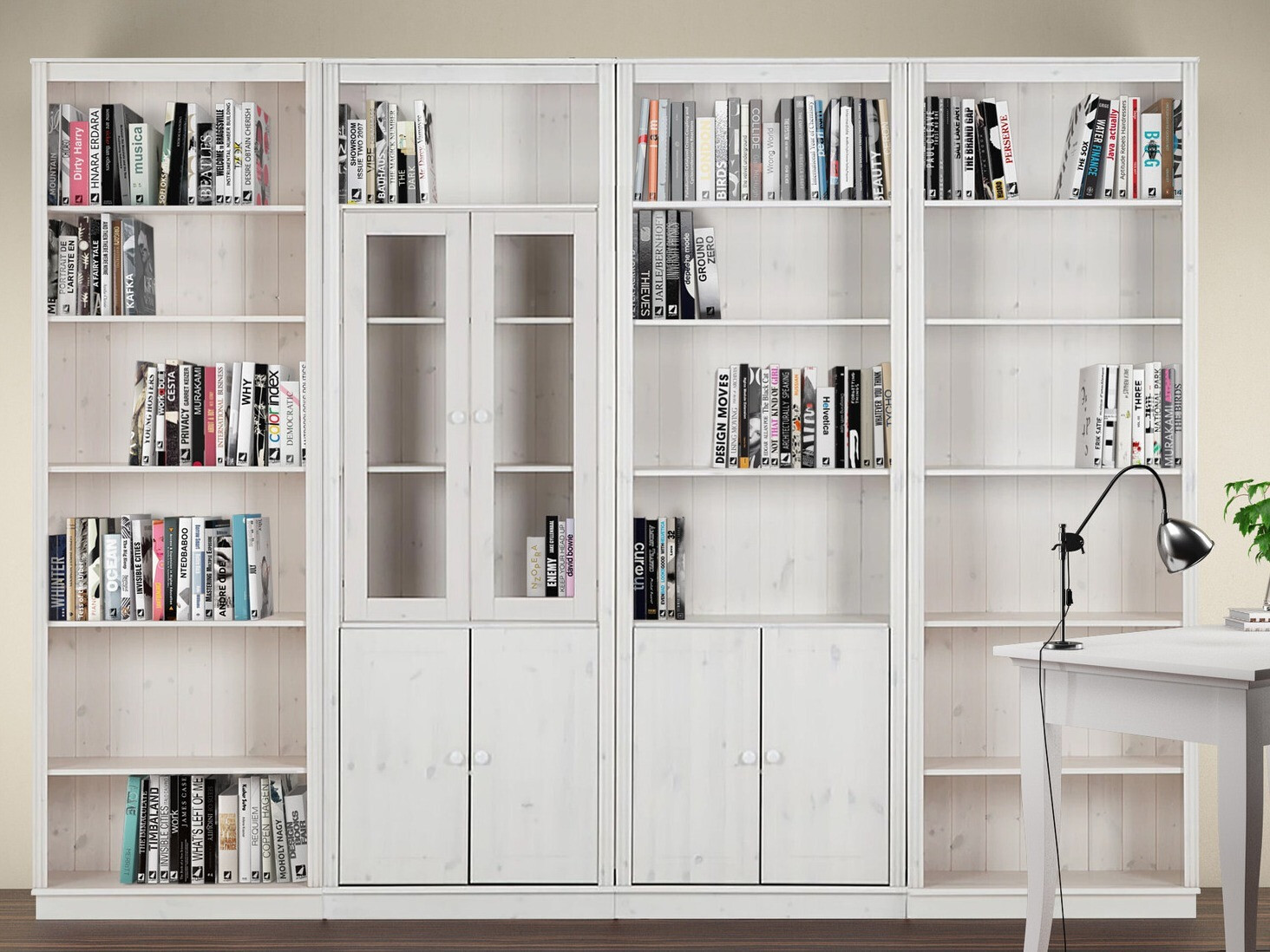 Комплект етажерки Saltoro 112 (Бял)