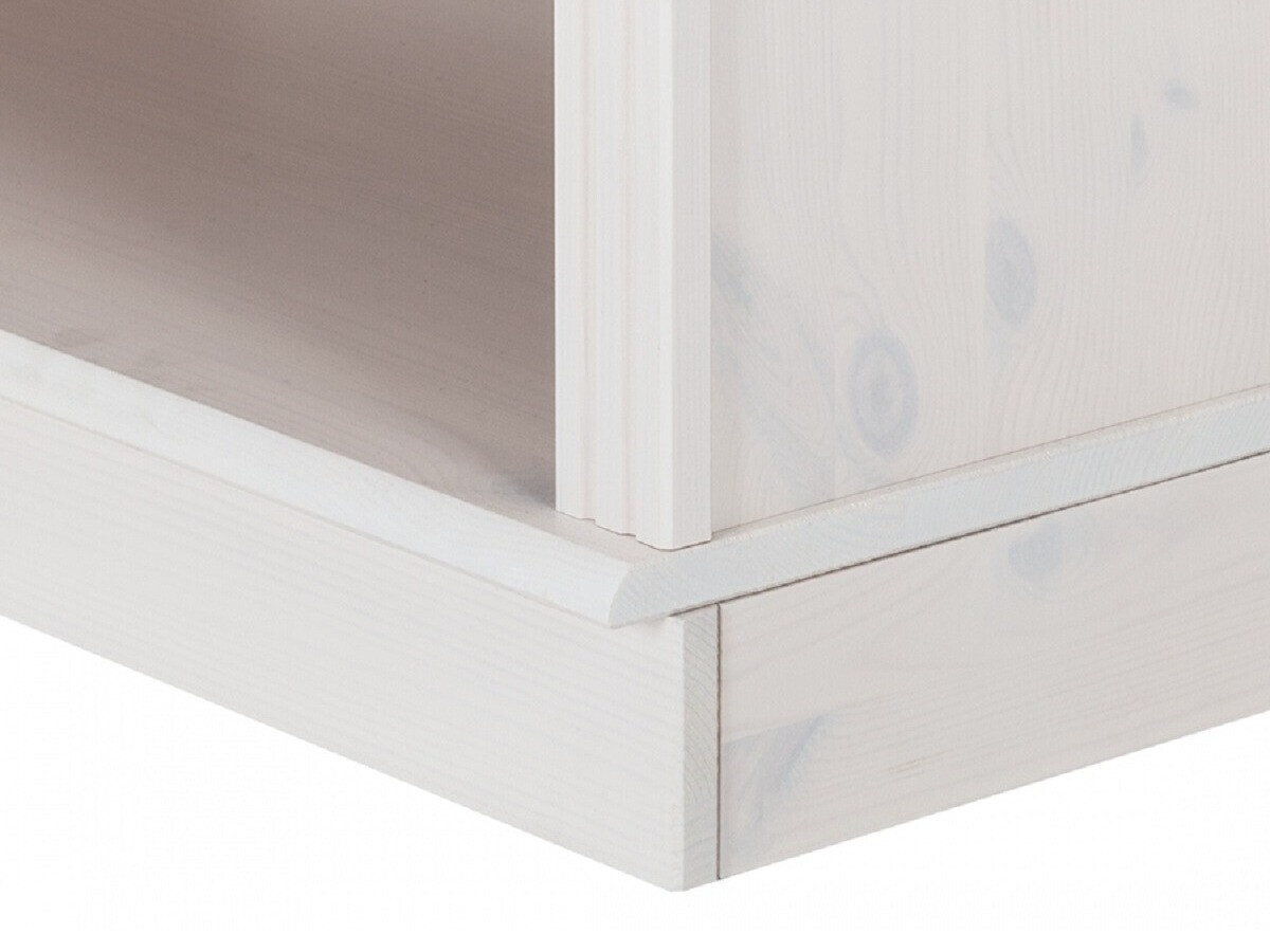 Комплект етажерки Saltoro 116 (Бял + Меден дъб)