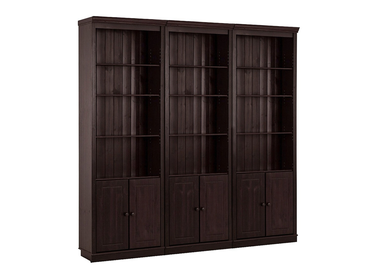 Комплект етажерки Saltoro 117 (Тъмнокафяв)