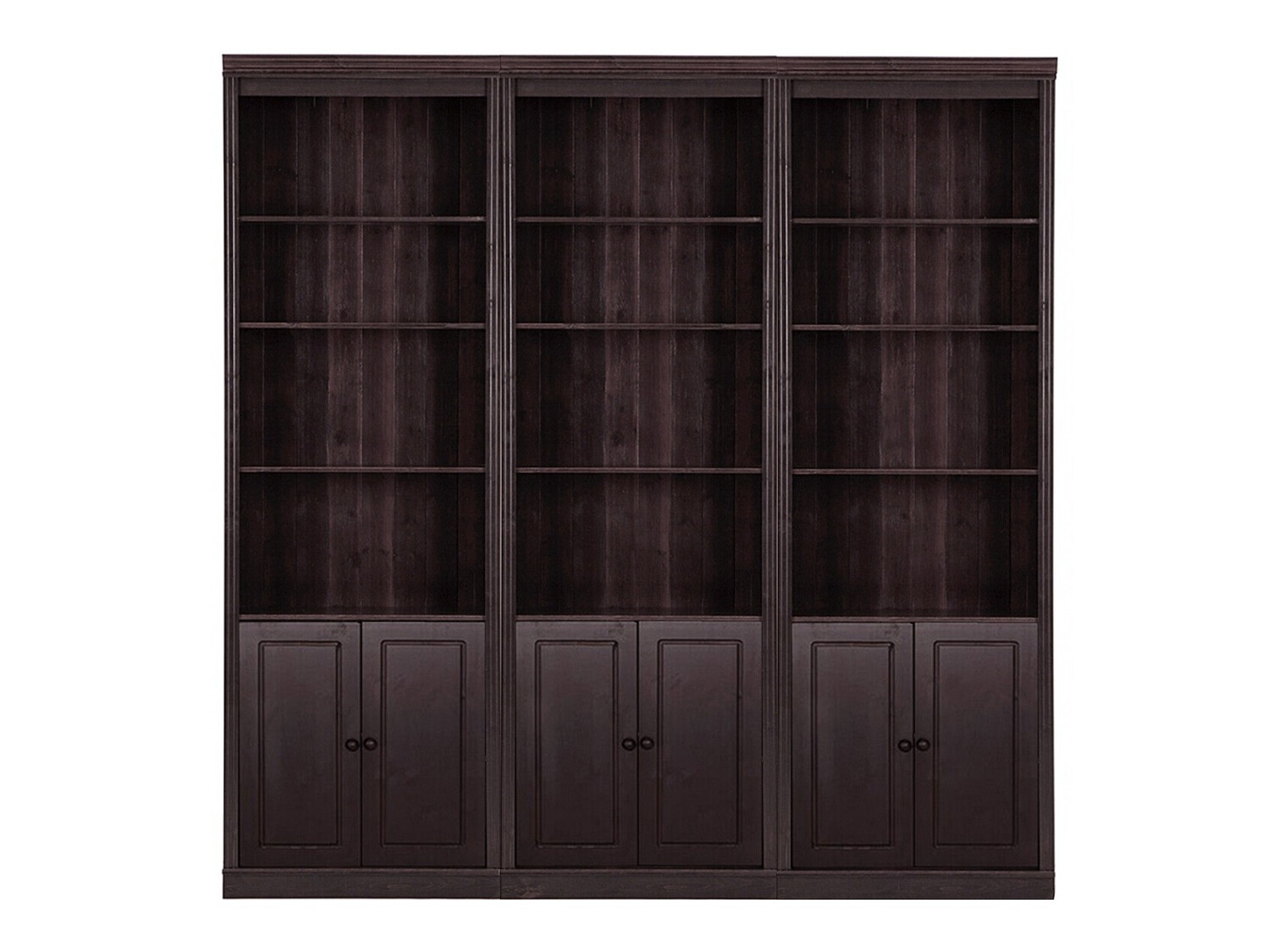 Комплект етажерки Saltoro 117 (Тъмнокафяв)