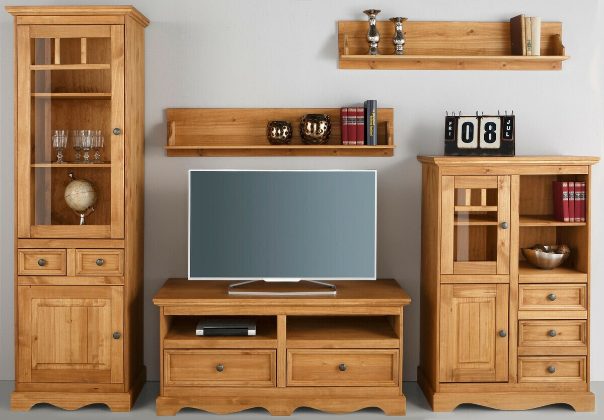 Комплект стенни етажерки Fentivo 106 (Бор)