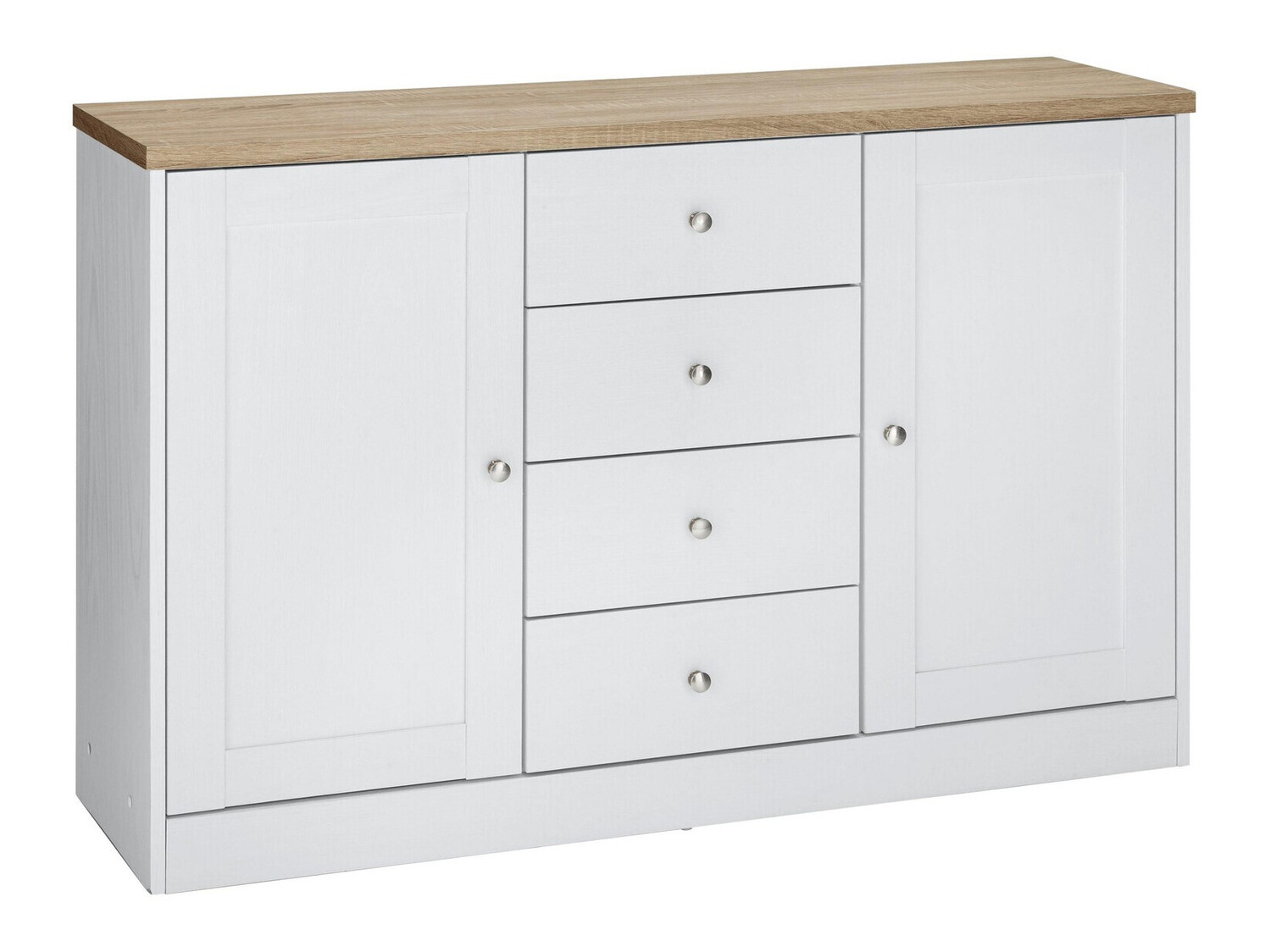 Скрин Cirtene 105 (Бял + Дъб)