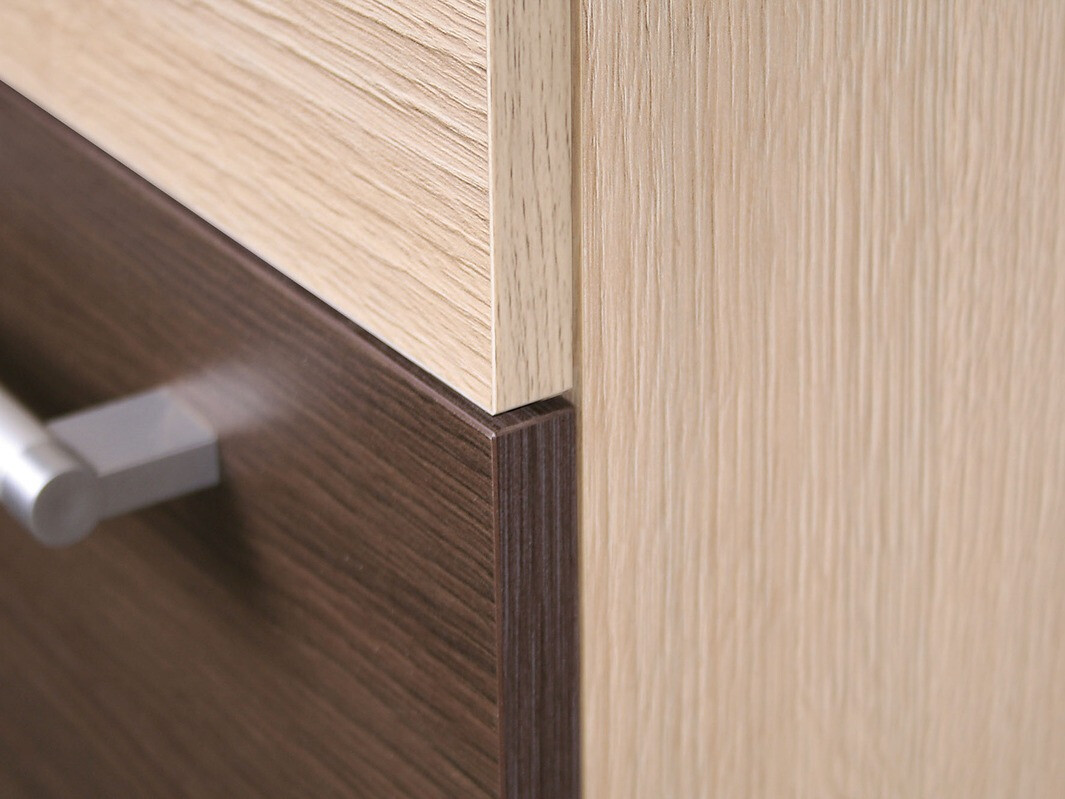 Модулен шкаф с чекмедже и врати Mode White 110