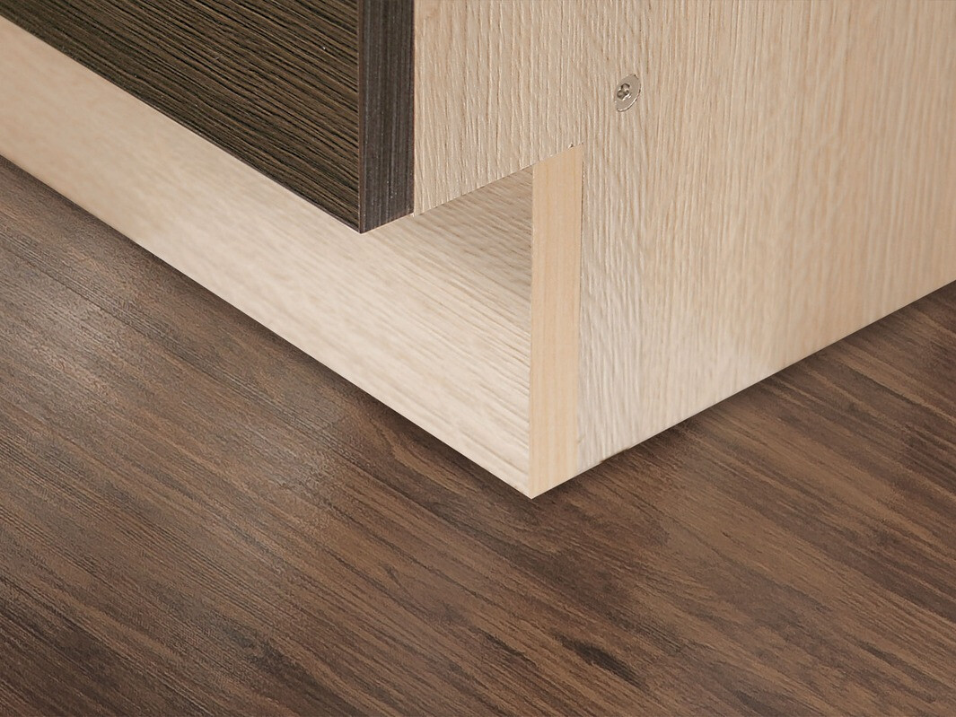 Модулен шкаф с чекмедже и врати Mode White 110