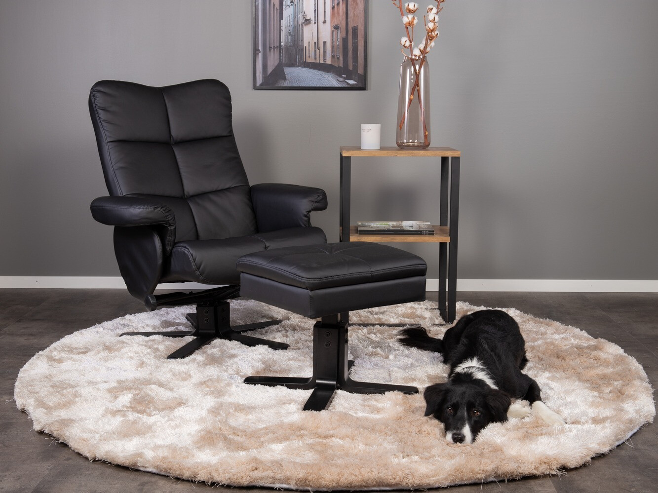 Фотьойл Dallas 1568 (Черен)