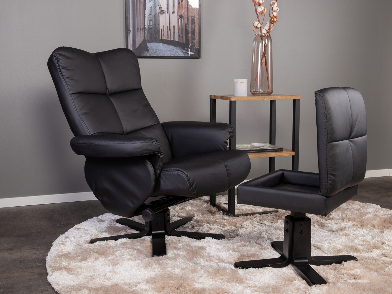 Фотьойл Dallas 1568 (Черен)