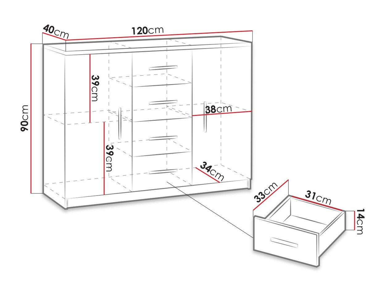 Скрин Catromi 100 (Бял)