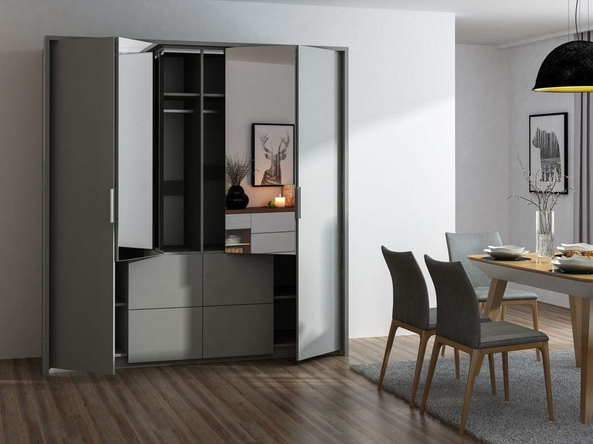 Гардероб Honolulu 139 (Бял)