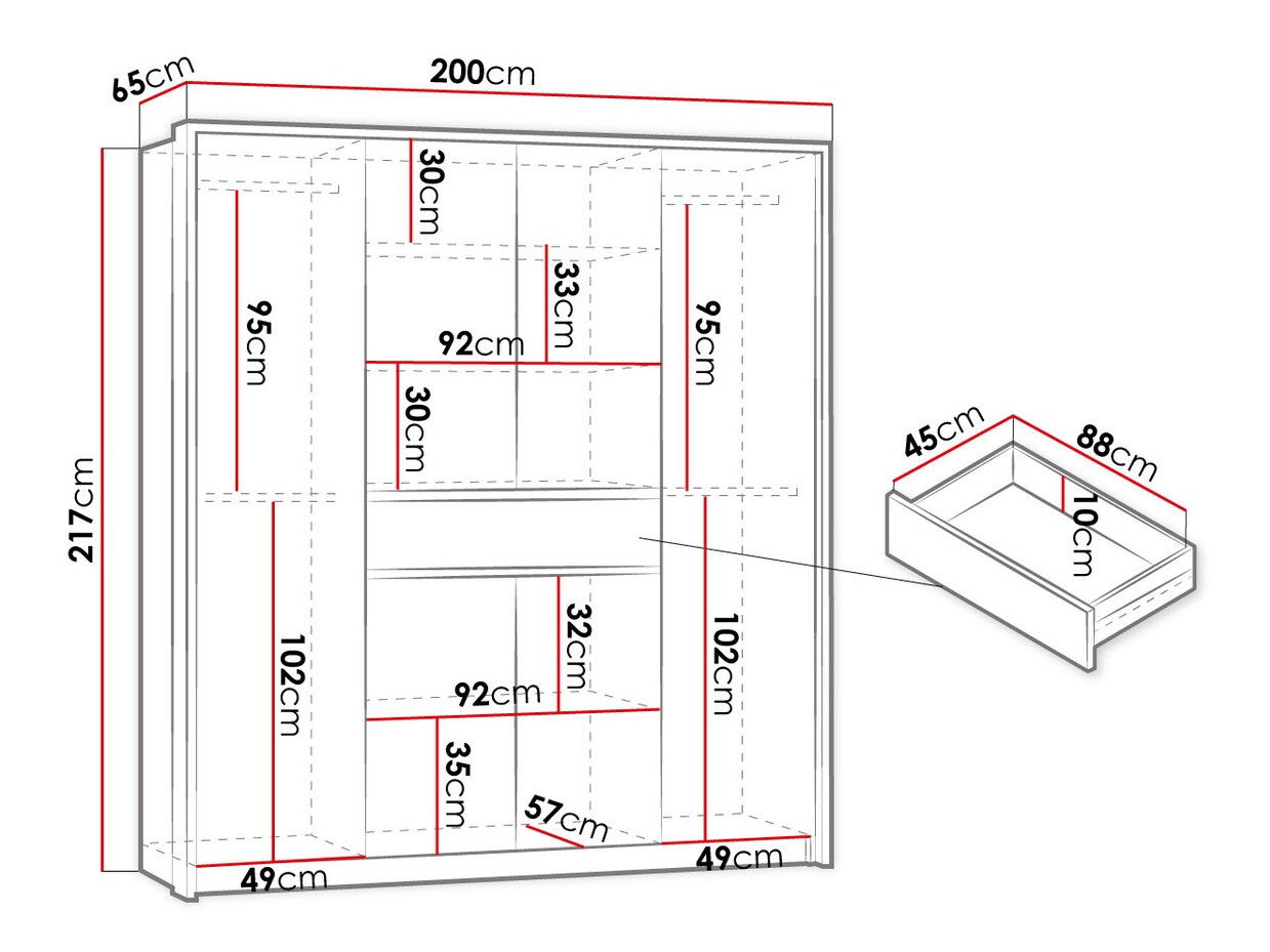 Гардероб Honolulu 270