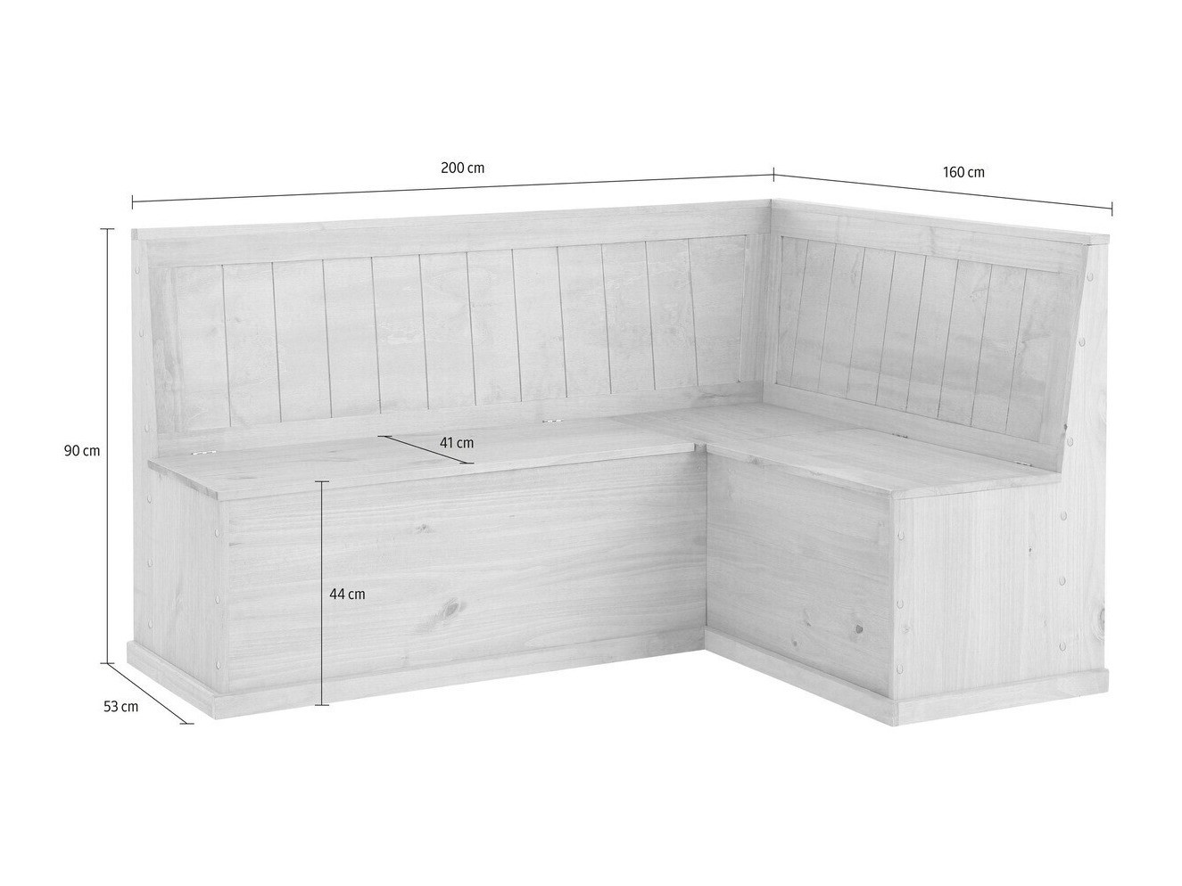 Кухненски ъгъл Cirfeli 106 (Бор)