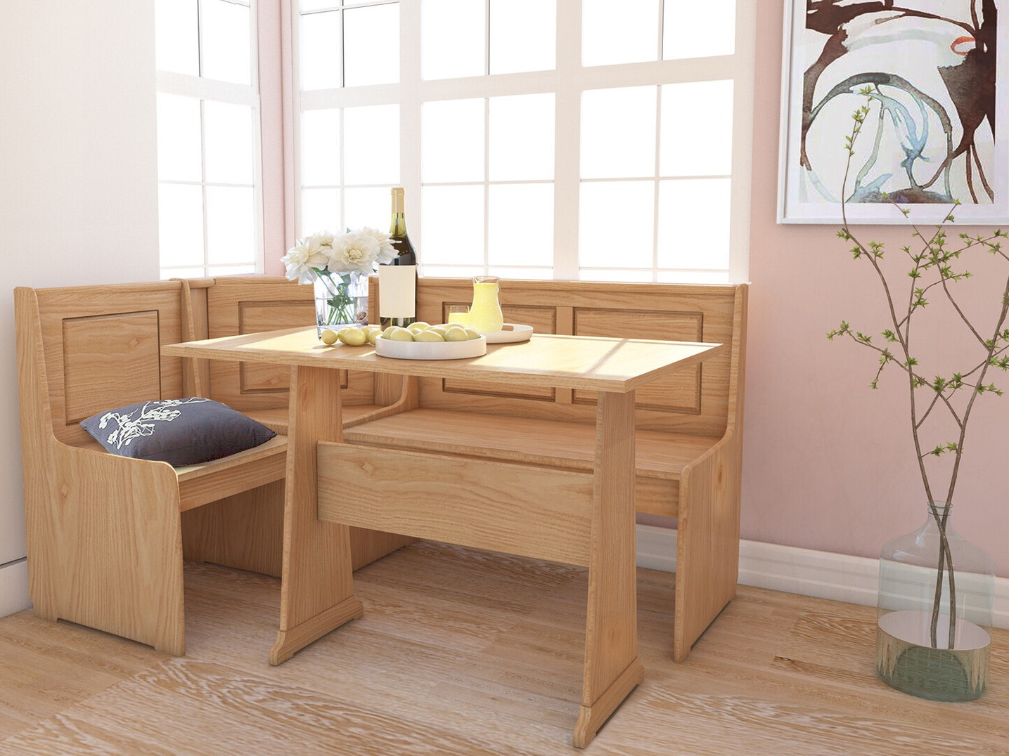 Кухненски ъгъл Denton 204 (Бор)