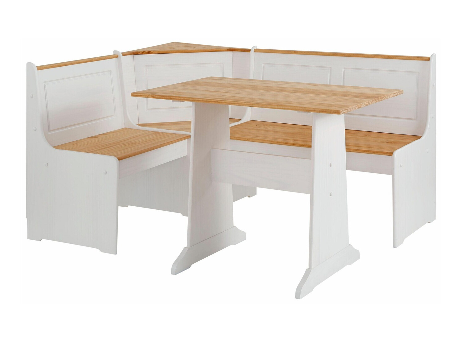 Кухненски ъгъл Denton 204 (Бял + Бор)