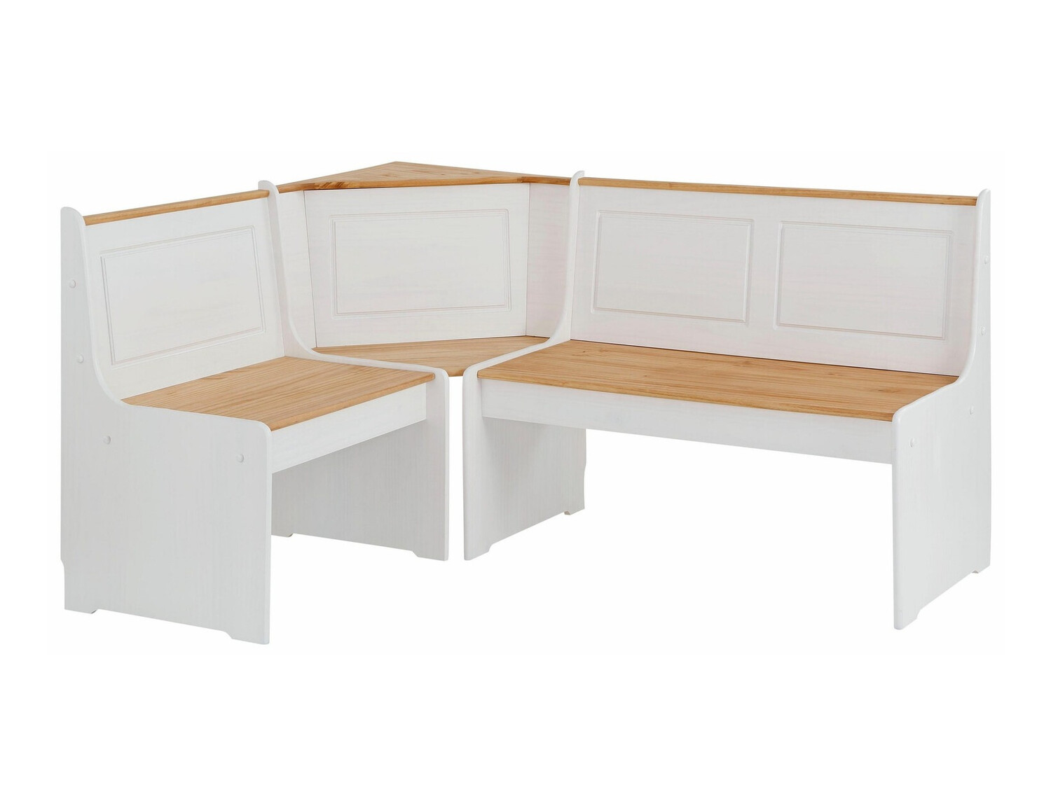 Кухненски ъгъл Denton 204 (Бял + Бор)