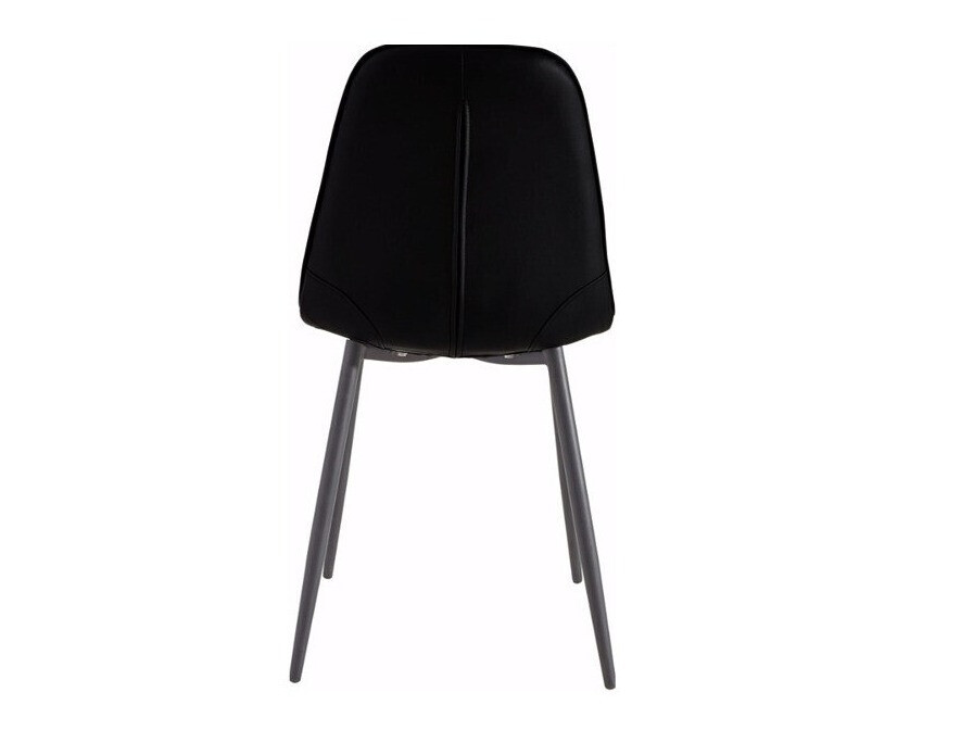 Маса и столове за трапезария Denton 274 (Бял + Черен)