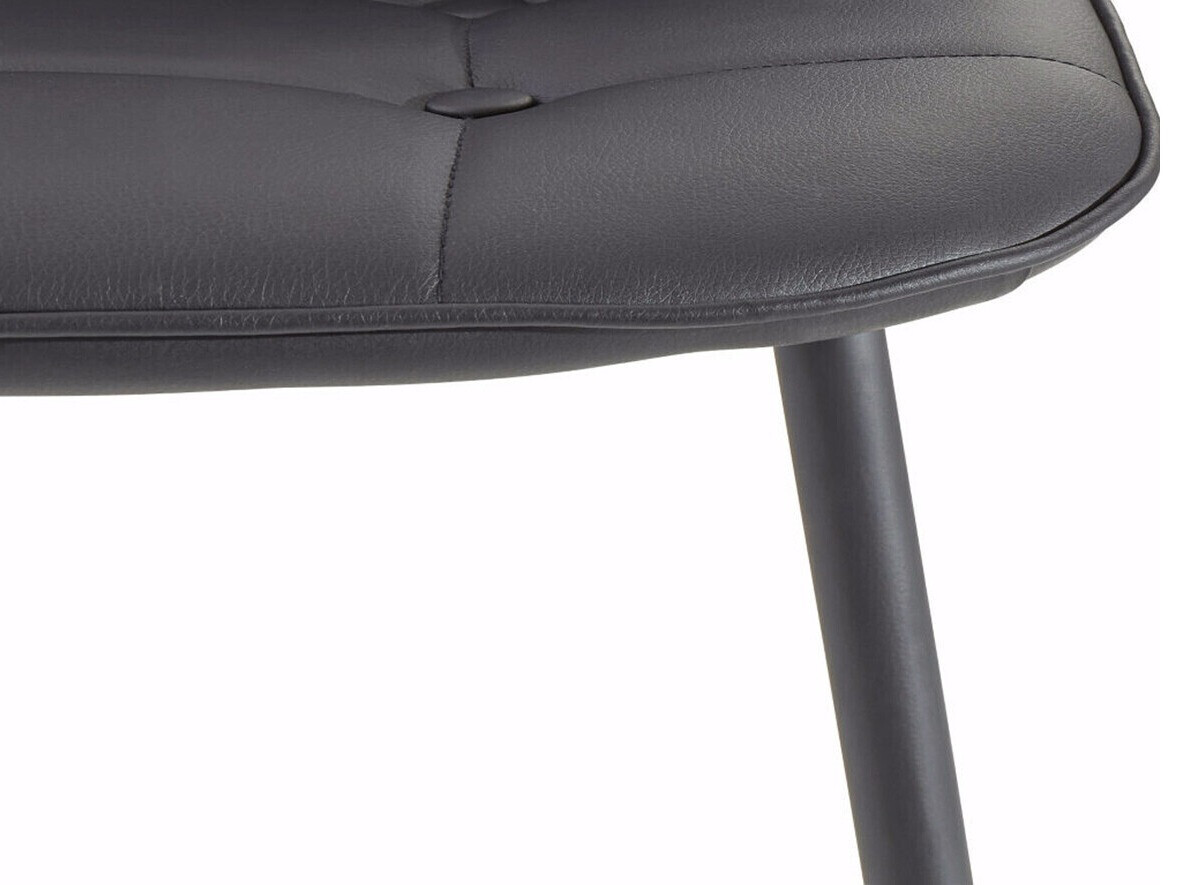 Маса и столове за трапезария Denton 274 (Бял + Черен)