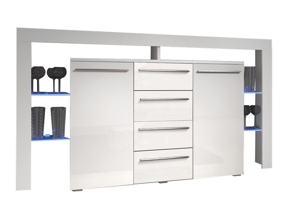 Скрин Nashville 106 (Бял + Бял гланц)