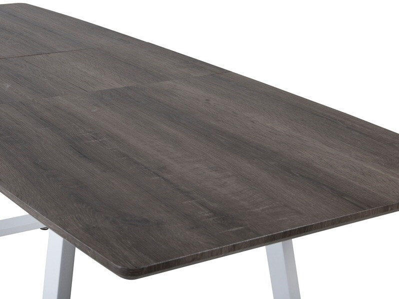 Маса Dallas 172 (Сив + Бял)