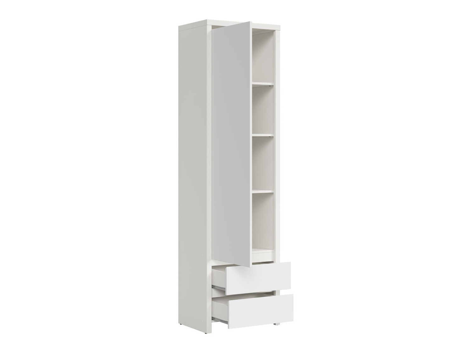 Етажерка Nolroma 127 (Бял)