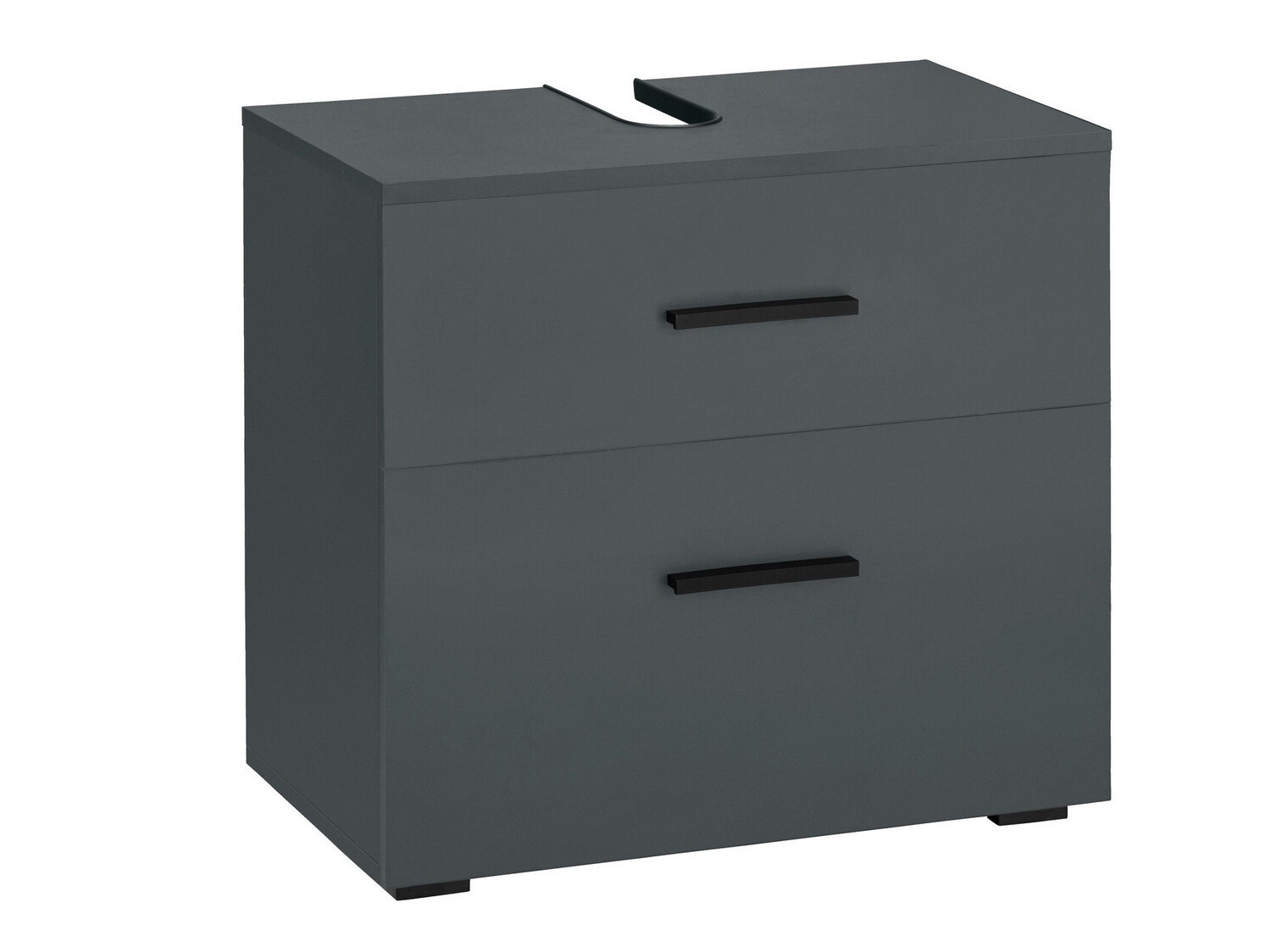 Стоящ шкаф за баня за мивка Larlori 100 (Антрацит)