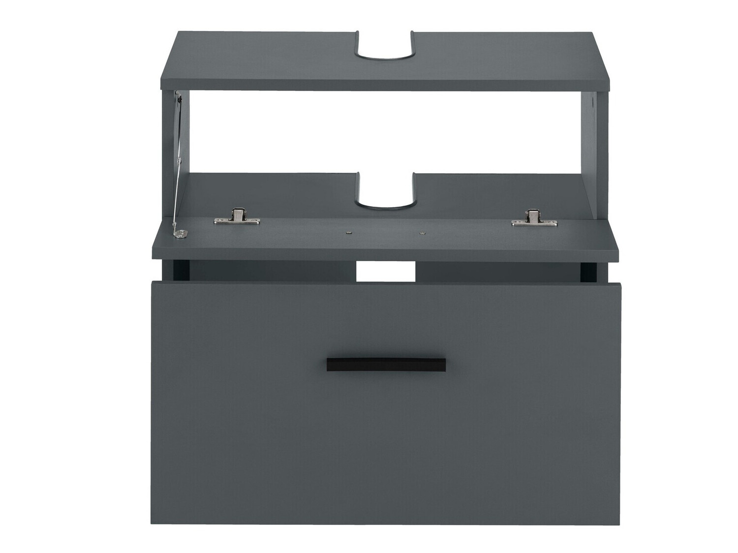 Стоящ шкаф за баня за мивка Larlori 100 (Антрацит)