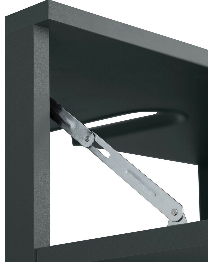 Стоящ шкаф за баня за мивка Larlori 100 (Антрацит)