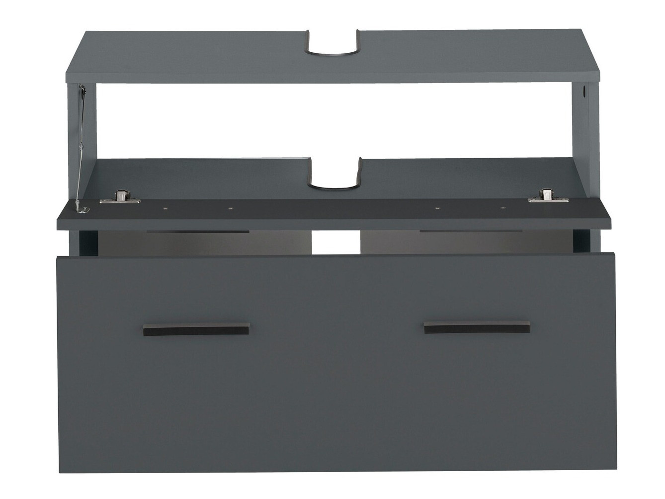 Стоящ шкаф за баня за мивка Larlori 101 (Антрацит)