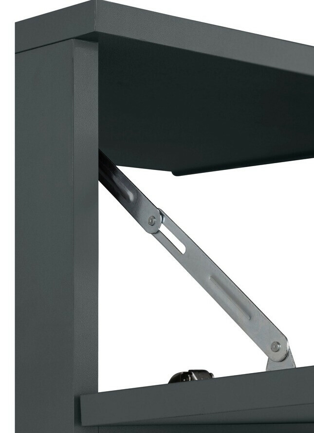 Стоящ шкаф за баня за мивка Larlori 101 (Антрацит)