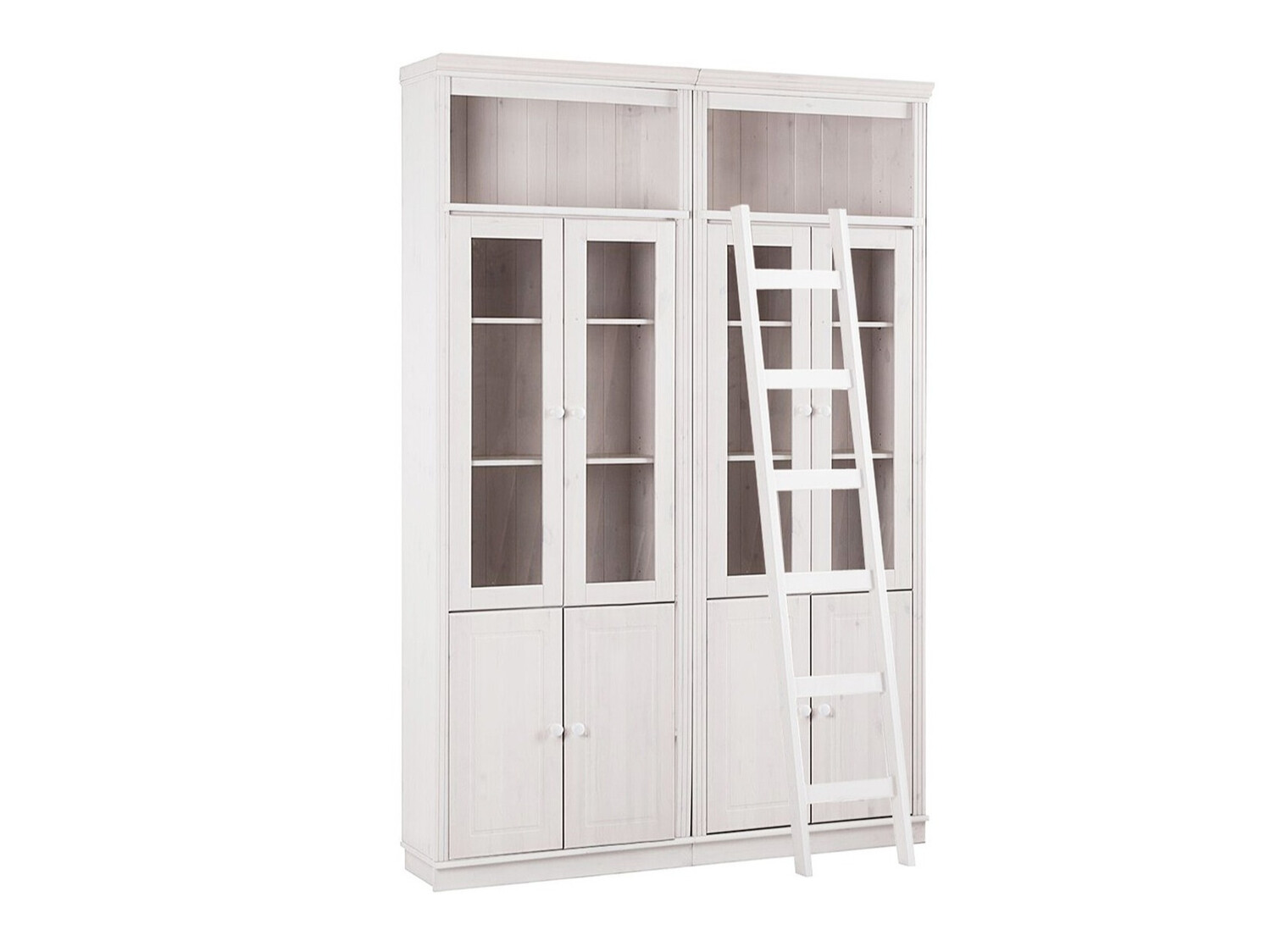 Комплект етажерки Saltoro 120 (Бял)