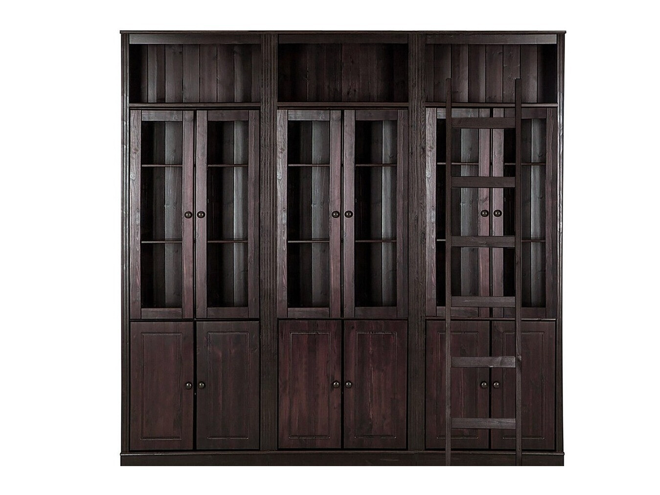 Комплект етажерки Saltoro 130 (Тъмнокафяв)