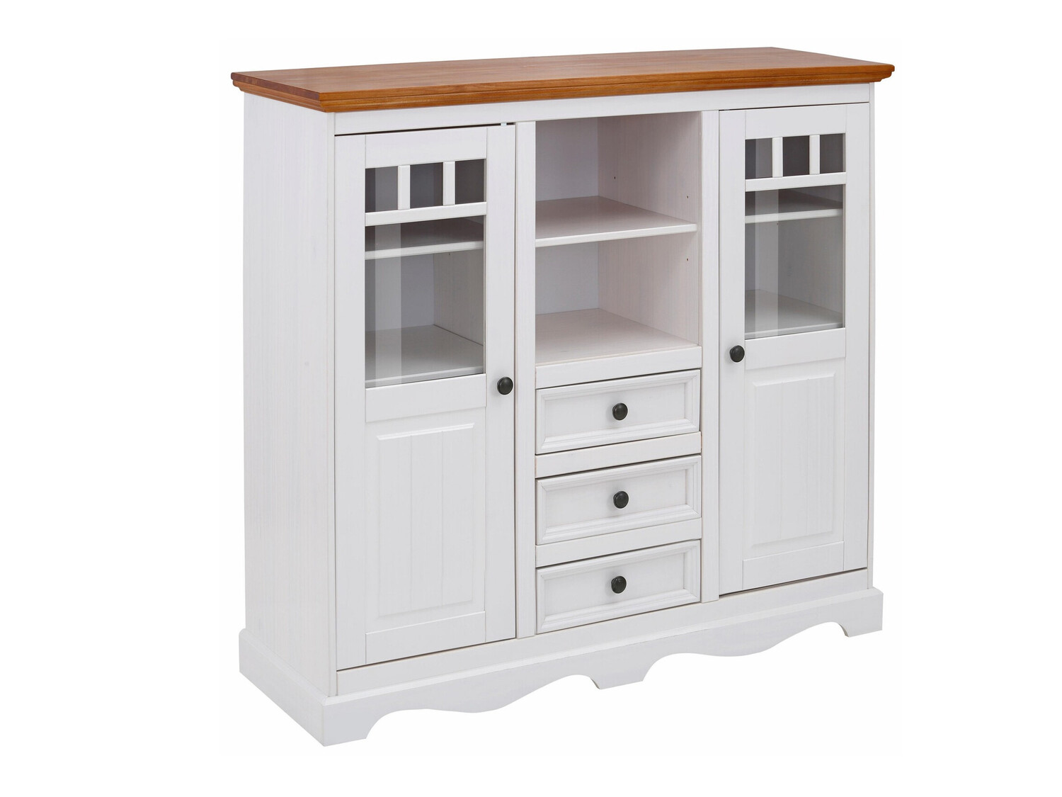 Скрин Fentivo 108 (Бял + Меден дъб)