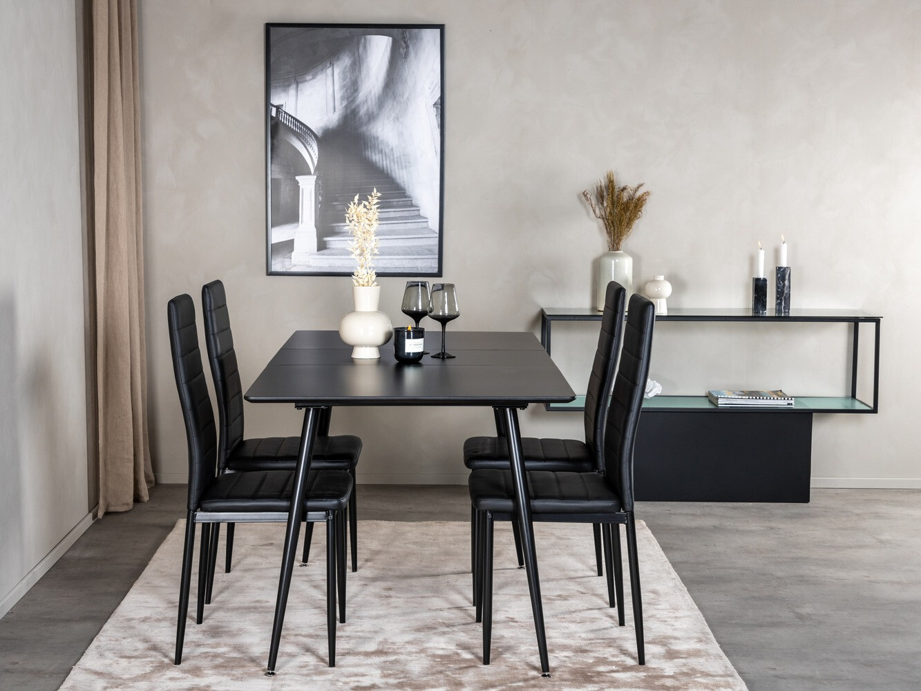 Маса и столове за трапезария Dallas 1528