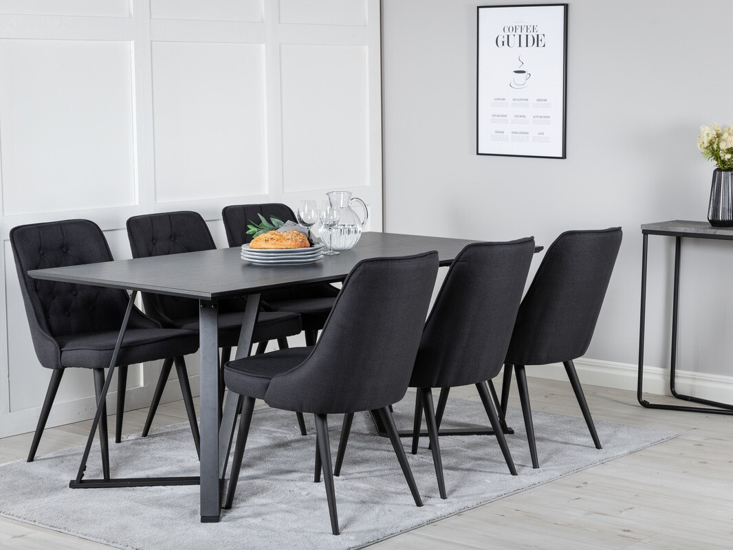 Маса Dallas 372 (Черен)