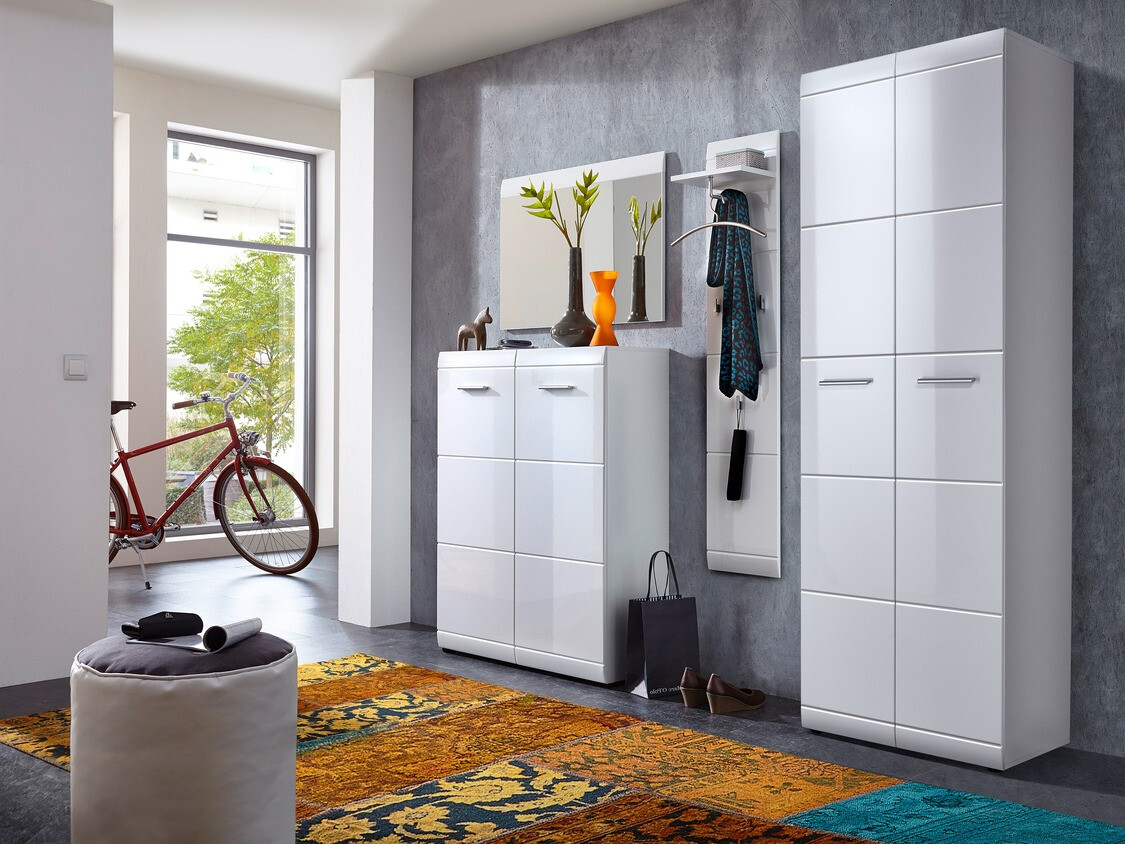 Закачалка Livromu 104 (Бял гланц)