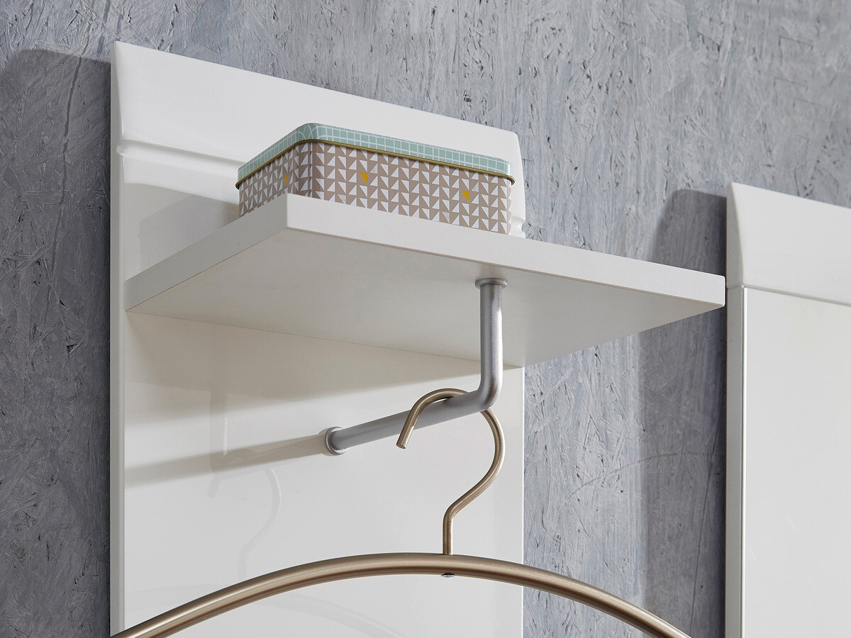 Закачалка Livromu 104 (Бял гланц)