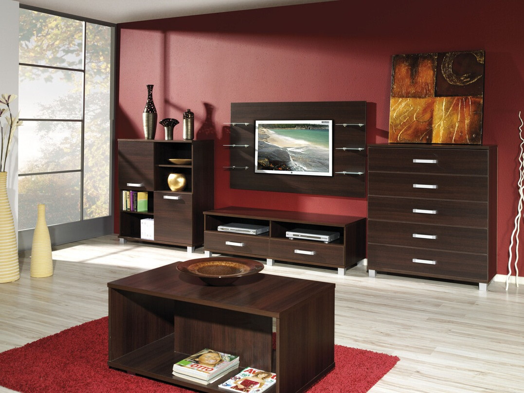 ТВ шкаф Cirevau 132 (Венге)