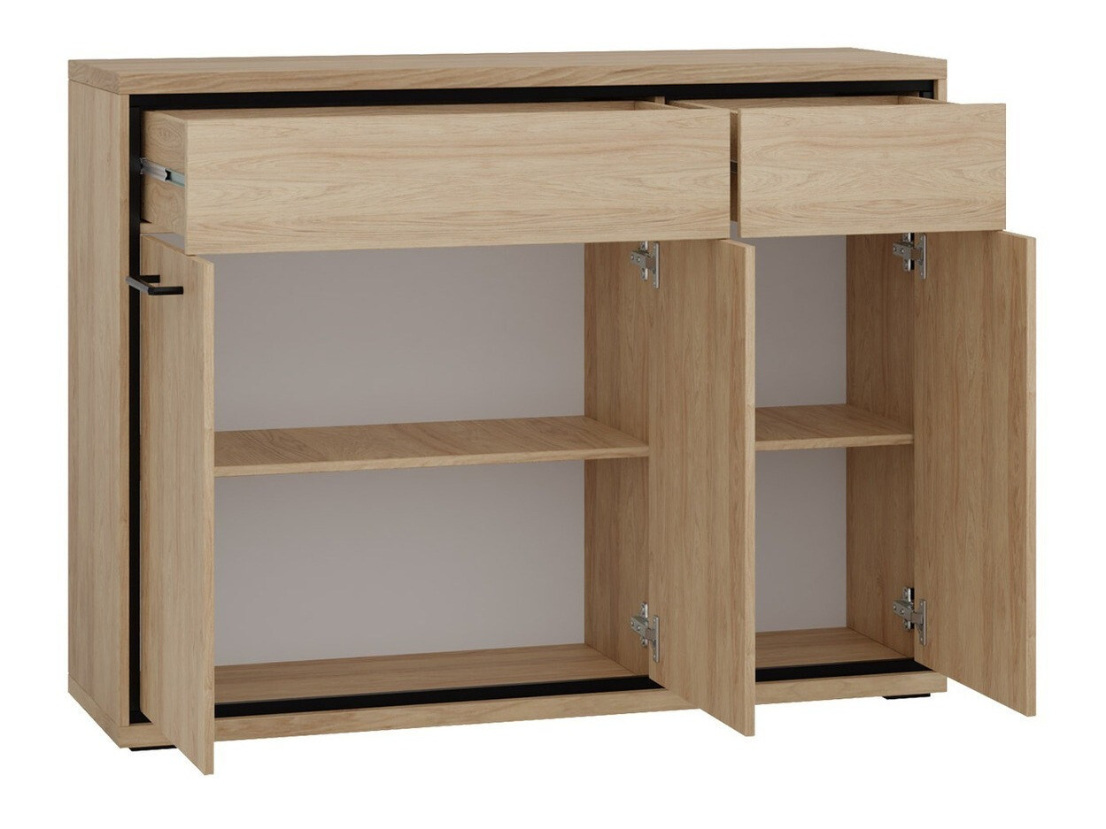 Комплект за хол Etrmoni 118 (Ярък дърво)