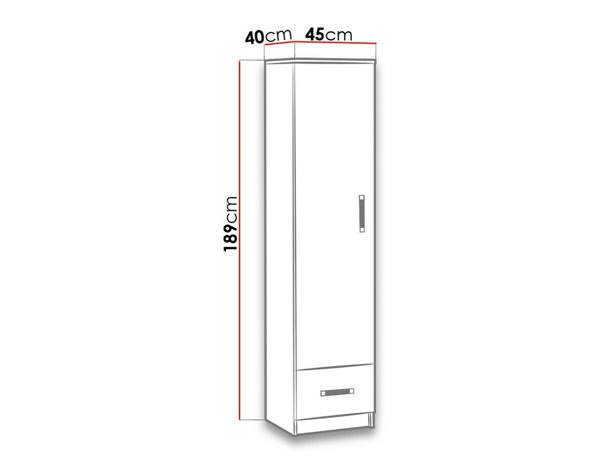 Етажерка Lorlare 106 (Бял + Тюркоаз)