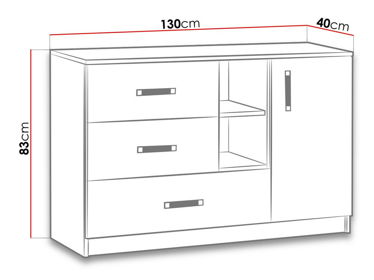 Скрин Lorlare 107 (Бял + Сив)