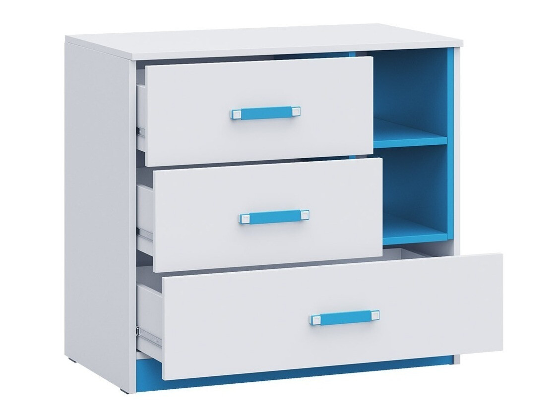 Скрин Lorlare 108 (Бял + Тюркоаз)