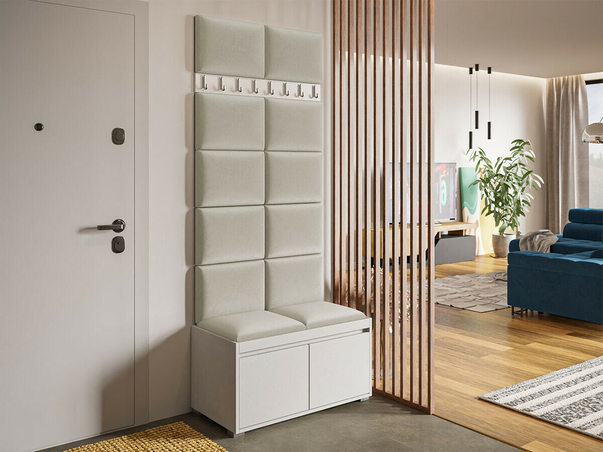 Комплект за антре Comfivo Pinus IV (Бял + Manila 02)