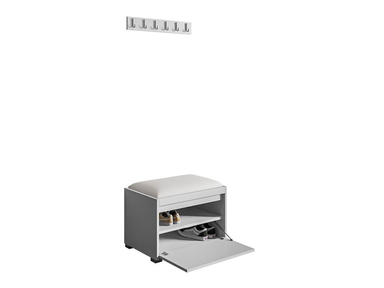 Комплект за антре Comfivo Pinus VIII (Бял + Soft 017)