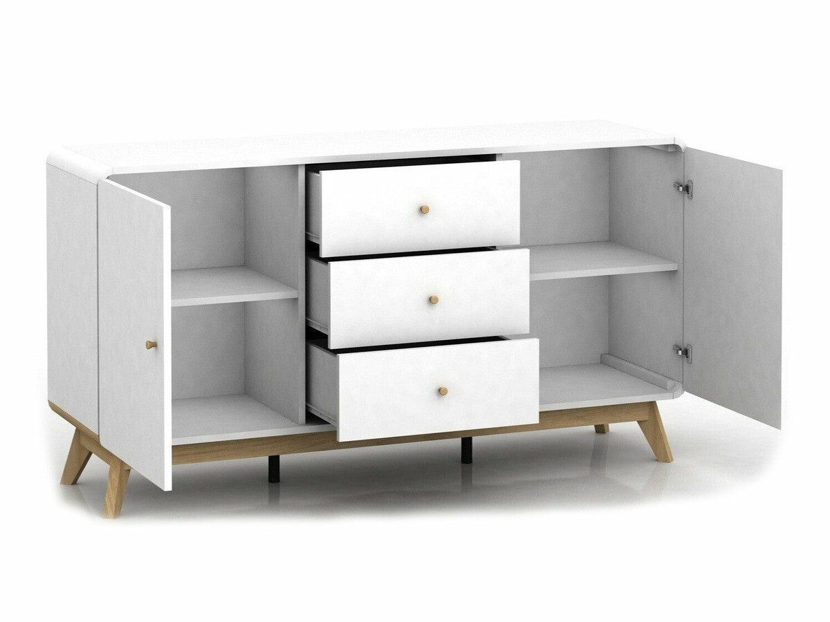 Скрин Elbtena 110 (Бял + Дъб)