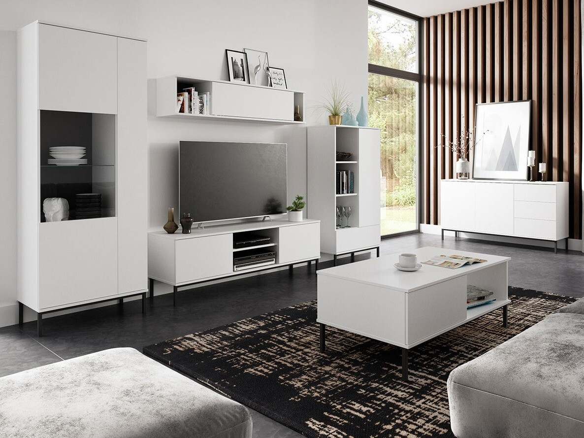 Масичка за кафе Lomsore 102 (Бял)