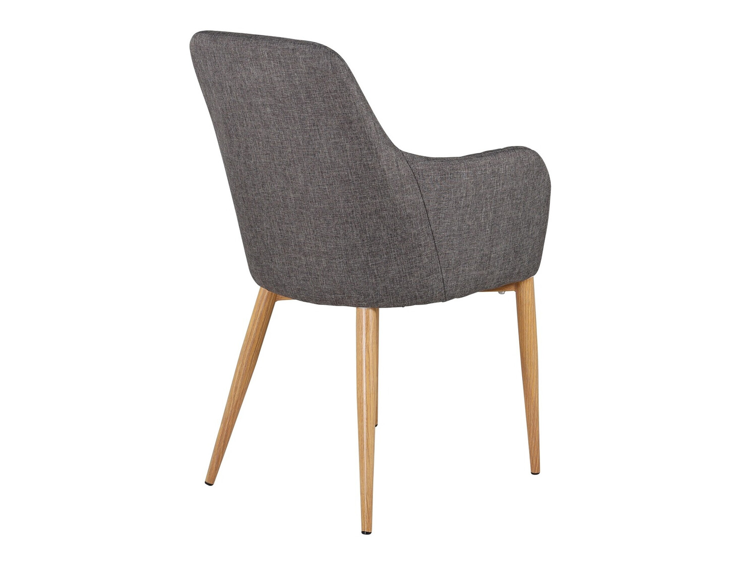 Стол Dallas 158 (Тъмно сив + Кафяв)