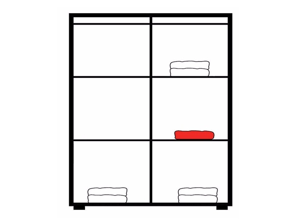 Шкаф Cormiru 101 (Слива + графит)