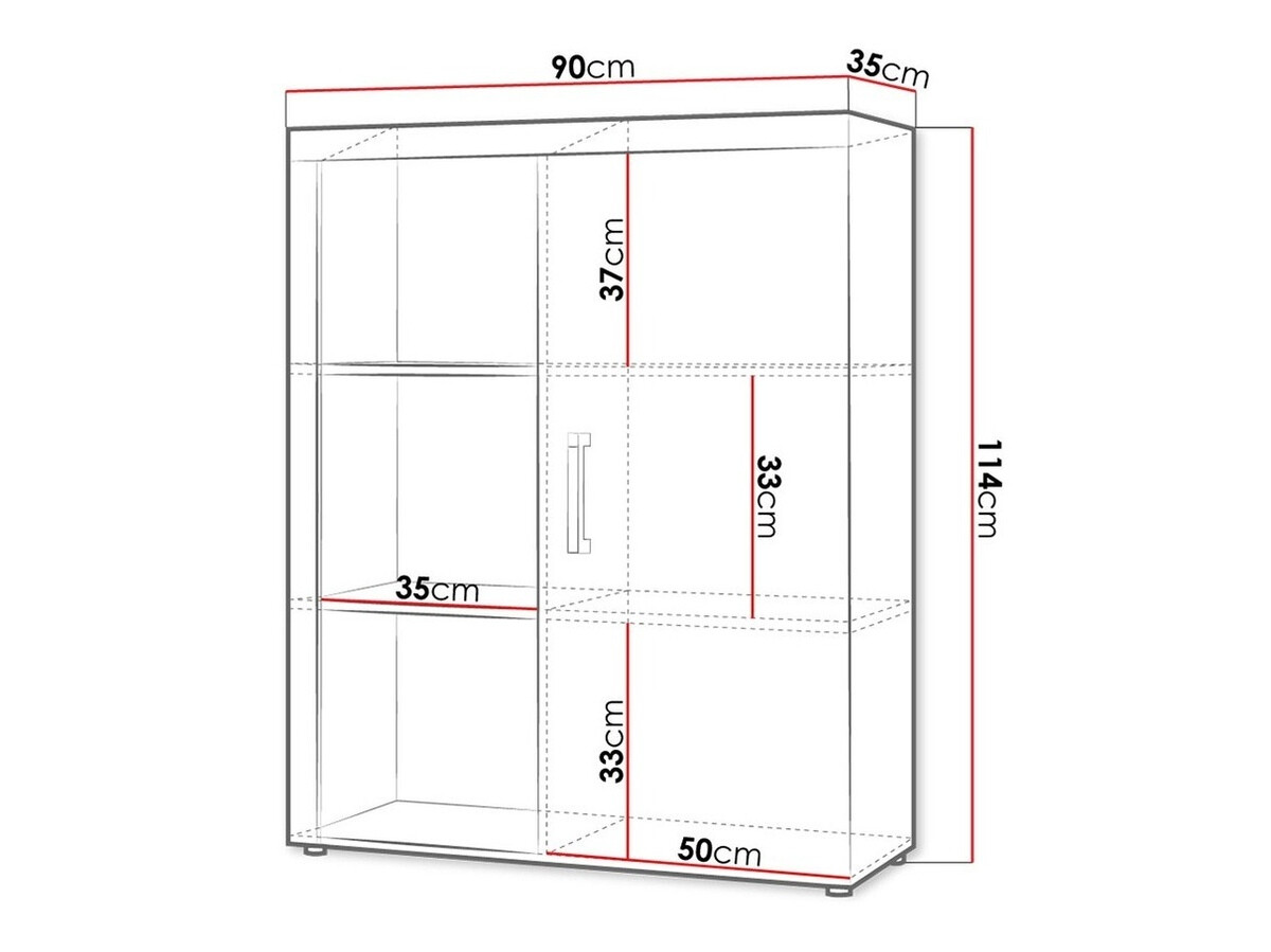 Шкаф Cormiru 101 (Слива + графит)