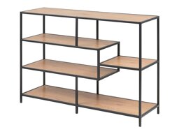 Етажерка Norsica Sevferi 102 (Див дъб + Черен)