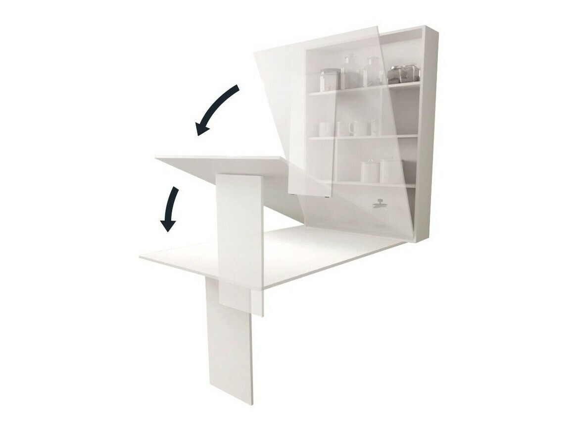 Сгъваема маса Hartford 428 (Черен + Дъб уотан)