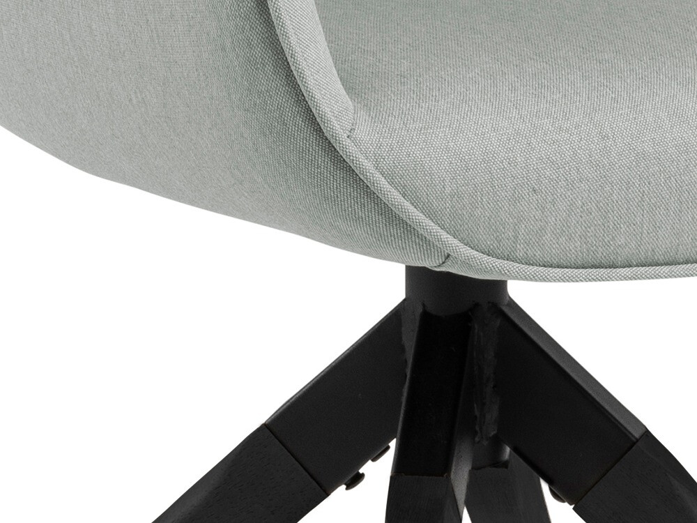 Стол Norsica 392 (Светло сив + Черен)